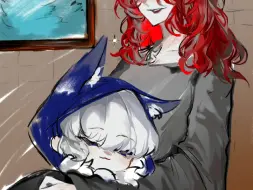 （亲情向绘画）晚安，小伊塔。