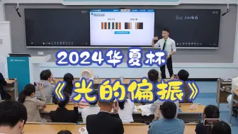 【本人作品】2024华夏杯师范技能大赛一等奖+优秀作品展示《光的偏振》
