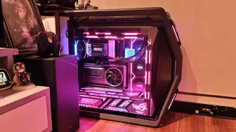 华硕ROG5090D水夜神开箱及上机