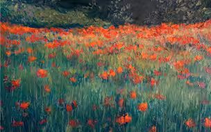 油画棒【花海】