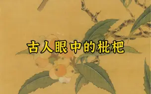 小满枇杷半坡黄，画中枇杷也诱人……