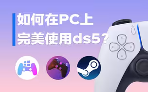 给pc玩家特供的ps5手柄调教指南 | 手柄小课堂03 — ds5特别篇