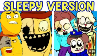 FNF NEW FINGERTWIDDLE & TRIFLETHUMB (New Sprites, 动画, 过场动画) Sleepy Version