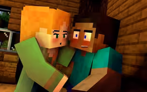 【Minecraft Animation】Steve & Alex