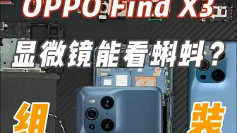 手搓的“OPPO Find X3”，显微镜能看小蝌蚪？！