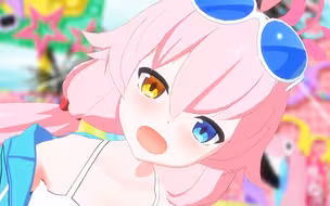 【蔚蓝档案MMD/星野】“sensei，就在这里陪我什么都不做好不好~”