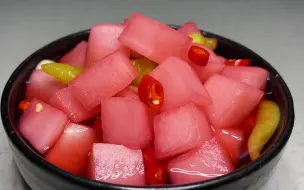 萝卜这样做可以当零食吃，酸甜脆爽辣，萝卜的味道水果的口感
