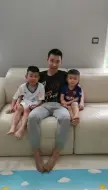 李宗伟和两个可爱的儿子