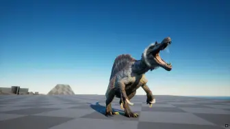 ［Paleo ark］帝王棘龙（皇帝龙）咆哮动画