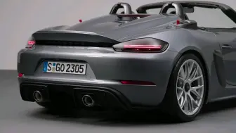 保时捷718 Spyder RS外观与内饰静态展示