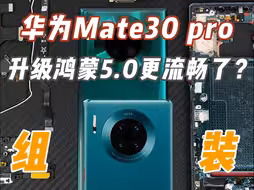 手搓华为Mate30 pro，还能更新纯血鸿蒙？！