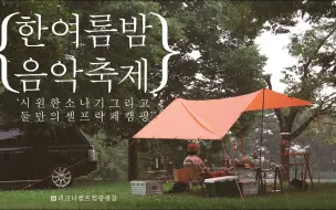 【solo camping】夏日雨季，带着爱犬自驾到湖边露营，满足肉食，欣赏各种自然的声音，悠闲得像桃源。