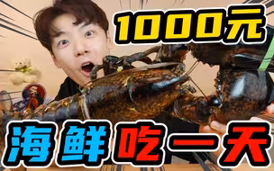 挑战1000元海鲜吃一天！来一场真正的海鲜自由究竟是种怎样的体验？