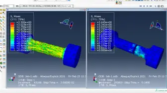 Abaqus【37】带初始损伤混凝土拉伸断裂仿真，通过python程序设置不同孔隙率