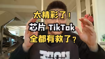 太精彩了！芯片、TikTok，全都有救了？