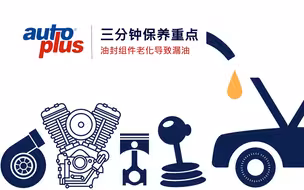 三分钟汽车保养重点，预防发动机高温工作下的漏油通病【油封组件】