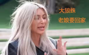 【卡戴珊】狼蛛繁殖季节|金也没见过的场面|考特妮举家避难