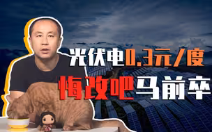 【睡前消息176】黑光伏产业好多年，马督工你认输没？