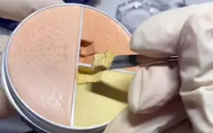 每天扣化妆品真是太解压了啊