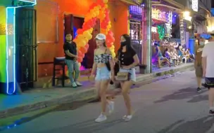 2022菲律宾天使城步行街周边近况（1）