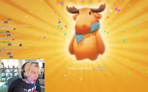 【猛兽派对】xqc在扭蛋中获得来自家乡的驼鹿
