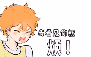 【排球少年】我看见你就烦！【影日】