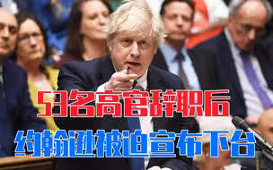 这不是宣泄，而是集体叛变，53名高官辞职后，约翰逊被迫宣布下台