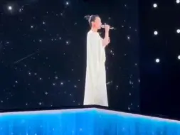 疑似滨崎步来到春晚现场看王菲演出