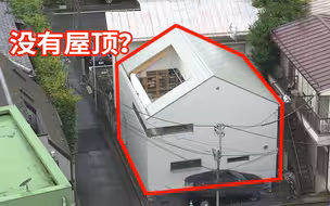 东京小夫妻没有屋顶的偷天房，白嫖的客厅竟能游泳烧烤【材哥】