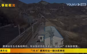 【转载】龙门车务段磨滩车站一般C8类事故