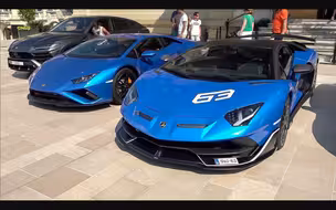 2020 摩纳哥 超级跑车 - Veyron Vitesse, Aventador SVJ 63, F12 TDF, Mansory C63 S, Pista