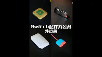 无广版，你可能需要的Switch配件（户外篇）