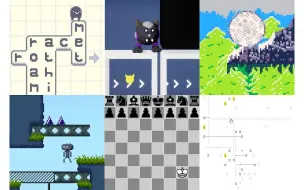 【谜之声实况】LD45“开局什么都没有”游戏制作比赛48小时组（1）拼单词、滚雪球、下棋没有子？！