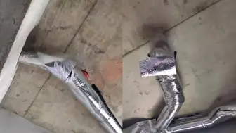 楼上邻居装修要接水管，女子到新房一看傻眼：穿墙装到自家顶部