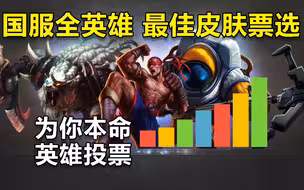 终于搞好了，来吧各位，国服全英雄最佳皮肤票选