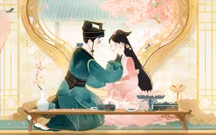 【花西子】首部花影动画《张敞画眉》今日浪漫上线