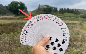 为什么魔术师能猜出观众心里记得牌？特简单，学会骗朋友玩