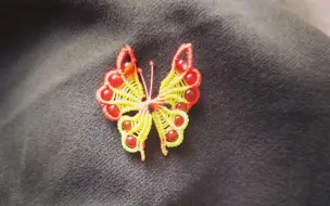 小蝴蝶蜡线编织教程