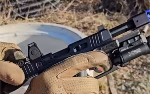 格洛克19BB弹射击