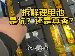房车锂电池1倍的差价!是天坑还是真香,拆解测试了解真相
