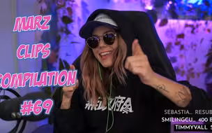 搬运】美女大姐姐Marz的直播精华片段集锦