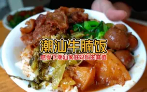 来汕头总要吃一碗，巨巨巨香的牛腩饭吧！因为好吃被迫营业，妥妥的潮汕家庭味儿！