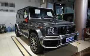 欣赏大G的魅力 奔驰G63展厅实拍 豪华越野车