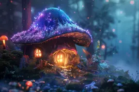 超级可爱的精灵小屋 | 魔法森林