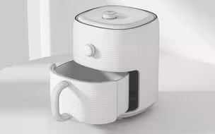 C4D空气炸锅建模渲染（建模一） 干货满满 带你巧妙利用细分曲面+分裂 如果贴合物体做内部结构