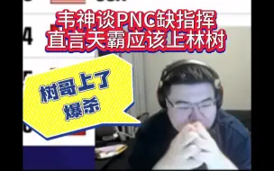 韦神谈PNC缺指挥，直言天霸应该上林树