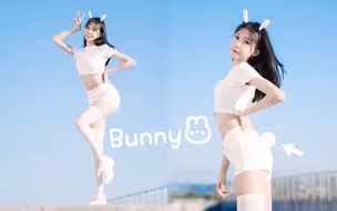 这只小兔叽好Q弹！❤️ 快要蹦进你心里啦~