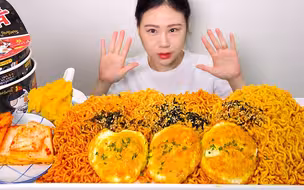 【吃货卡妹fran】只有火鸡面才吃得过瘾！