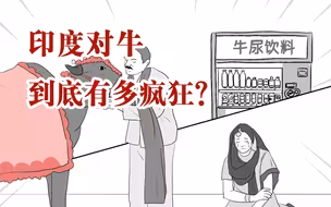 用牛粪、喝牛尿，印度如此崇拜牛，为何还是世界前三大牛肉出口国？