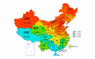 我国各地肥胖率，南北界限一目了然！北方人裂开